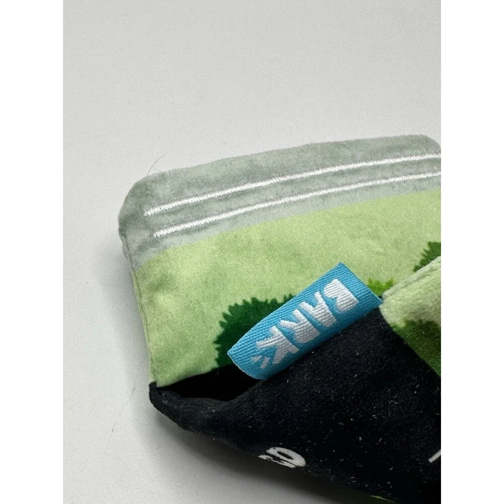 BARK D-OG Kush Dog Toy Bag with 2 Squeaky Nug Balls Set Funny Parod